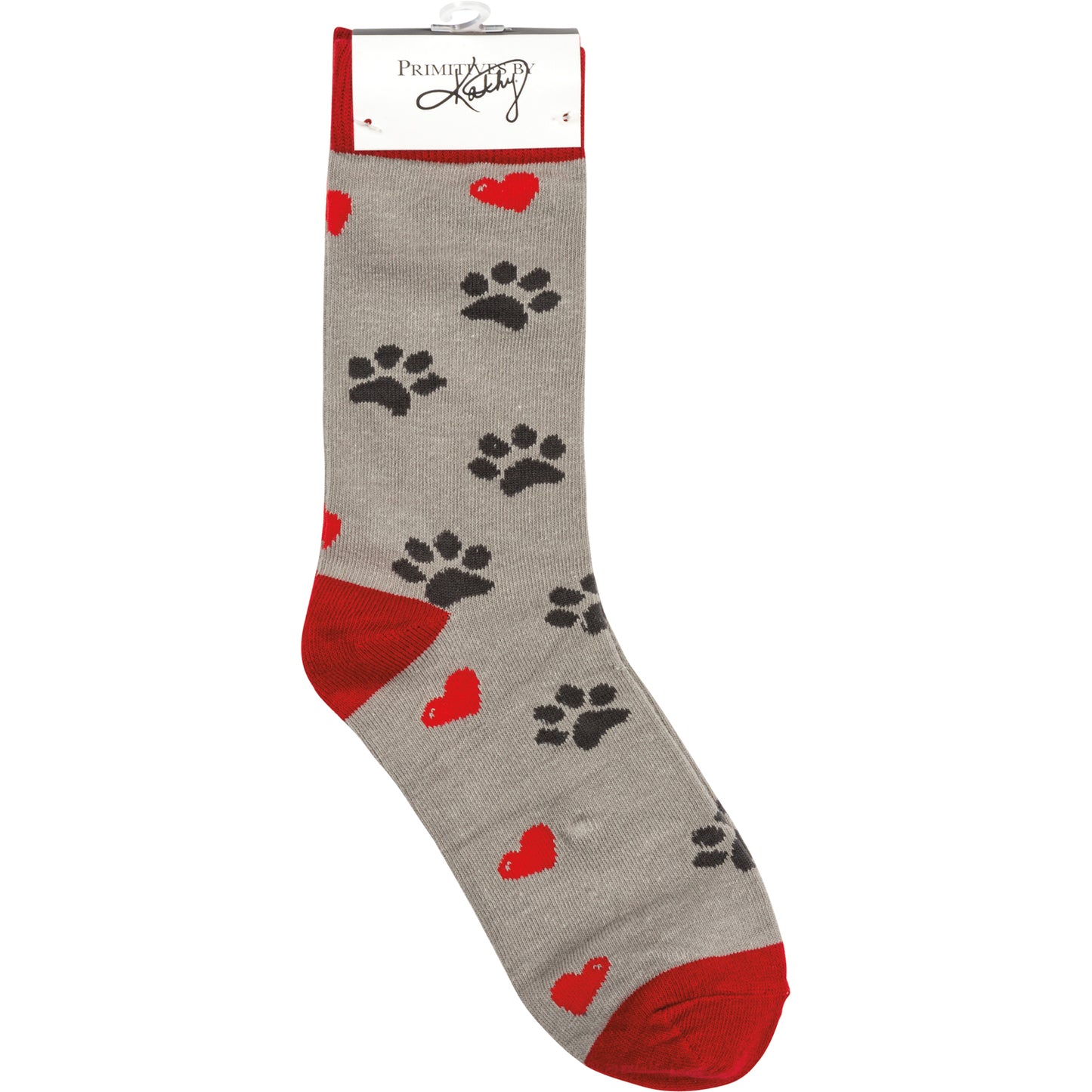 Box Sign & Sock Set - Love and a Dog