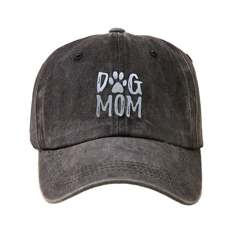 Hat - Dog Mom (Black)