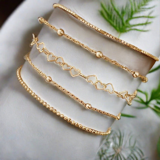 Bracelet - 5 Piece Stack