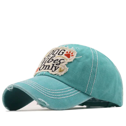 Hat - Dog Vibes Only (Light Blue)