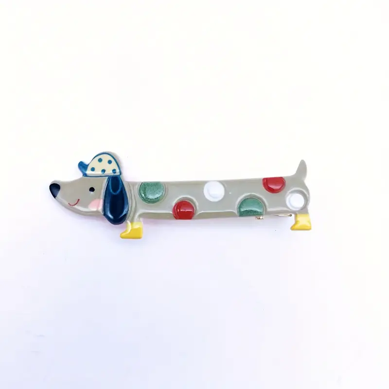 Hair Clip - Dog 2 #6352