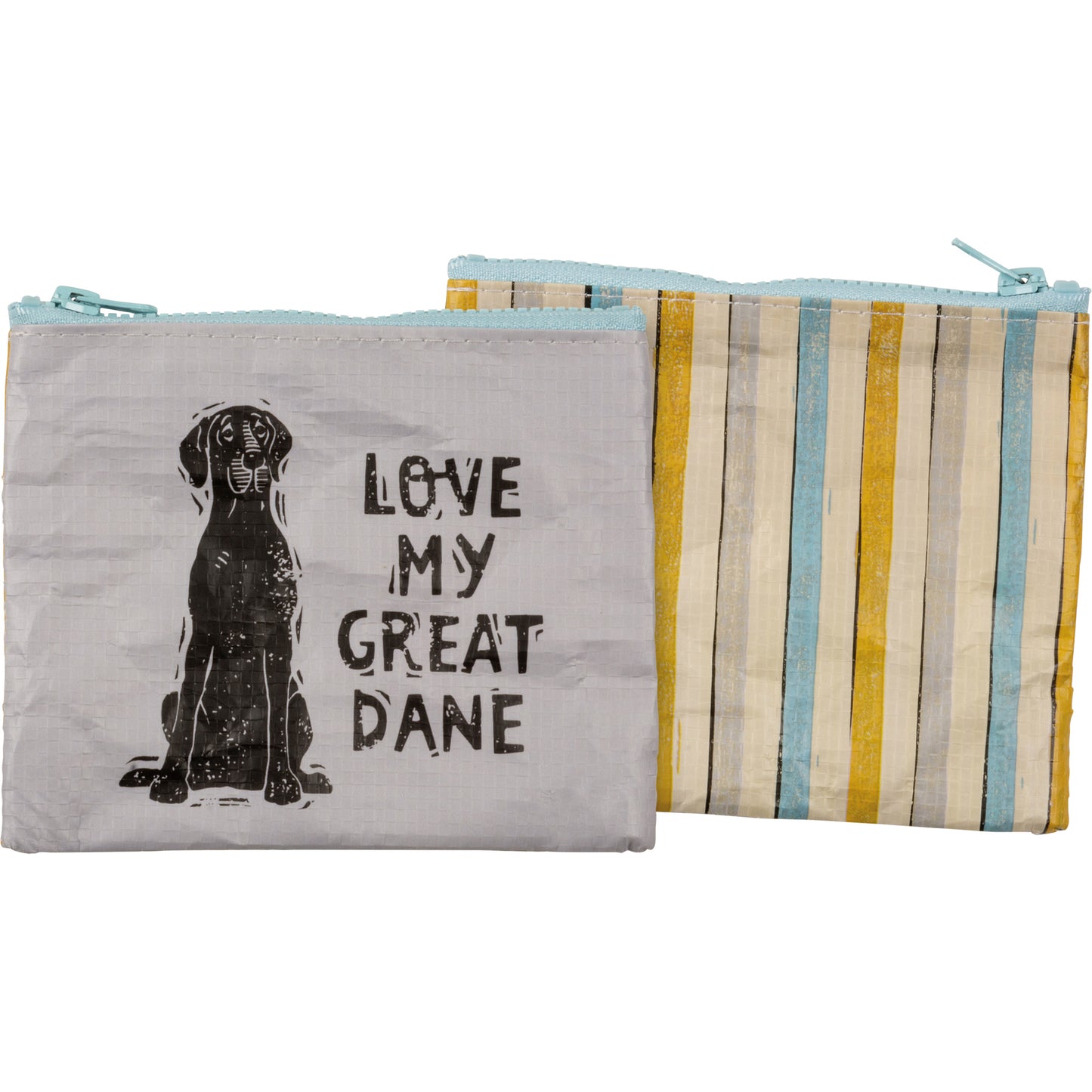 Zipper Wallets - Love My Great Dane