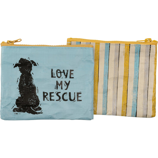 Zipper Wallets - Love My Rescue