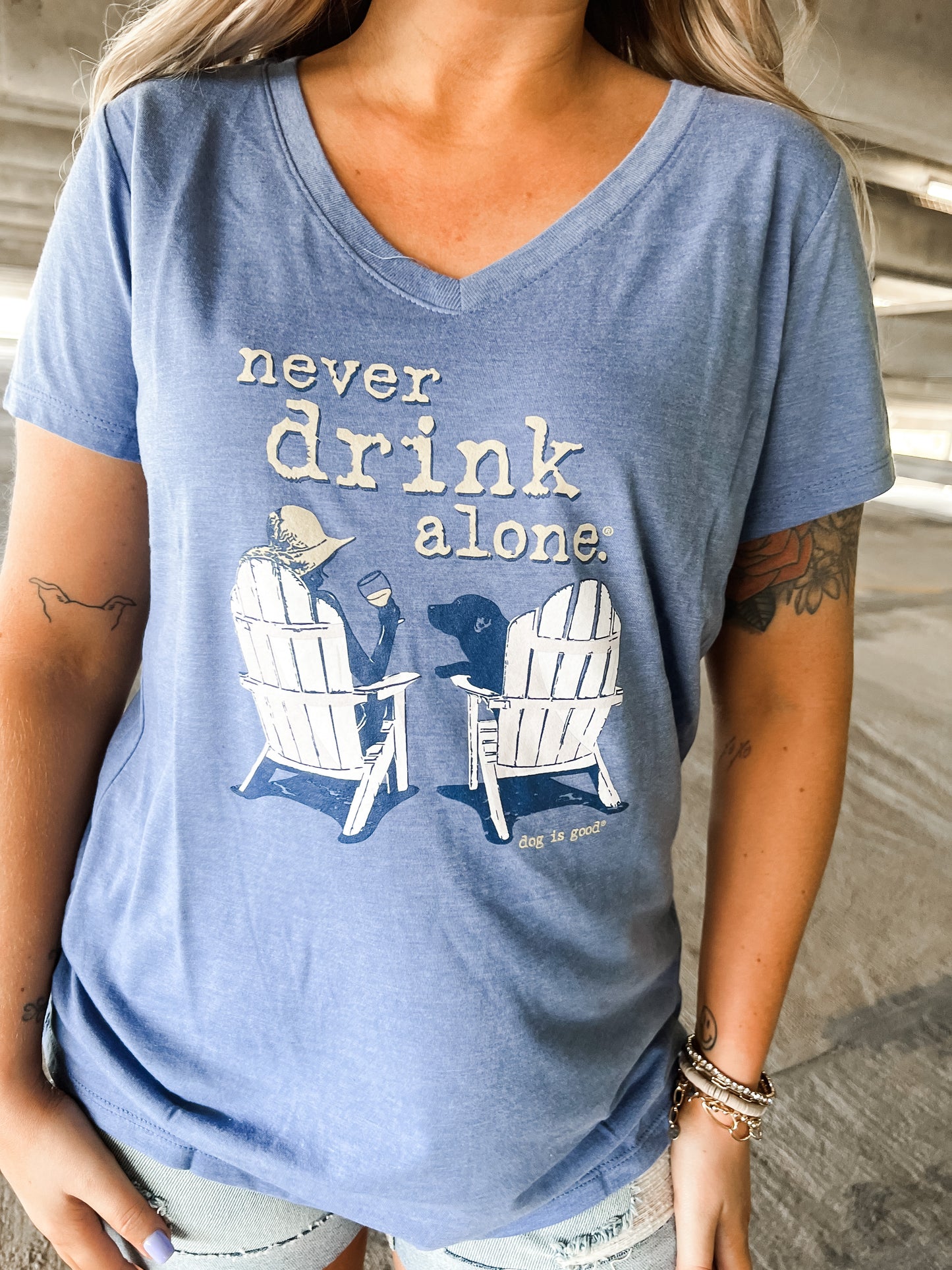 Never Drink Alone (Women's) Maritime Frost