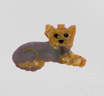 Hair Clip - Yorkie