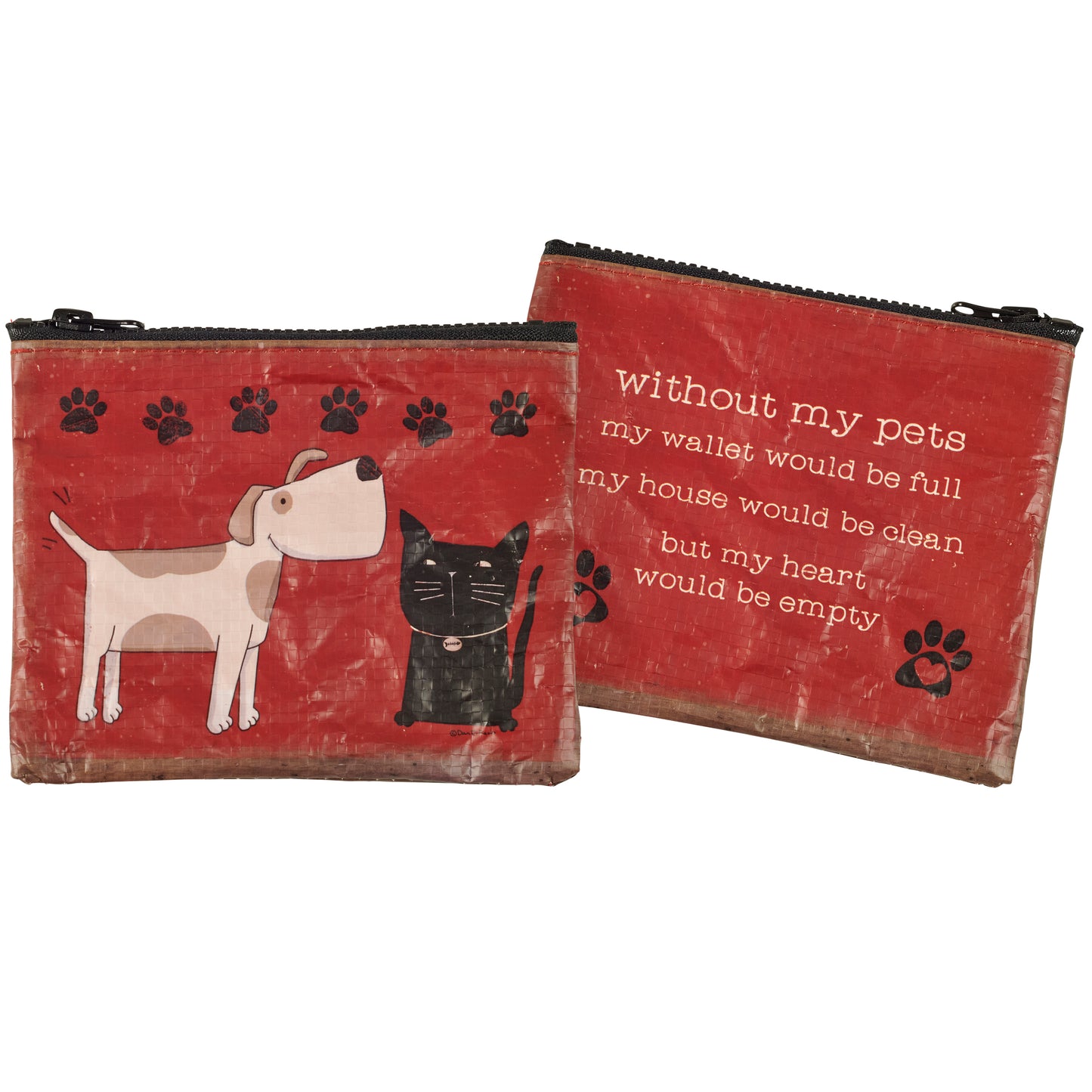 Zipper Wallet - Without My Pets