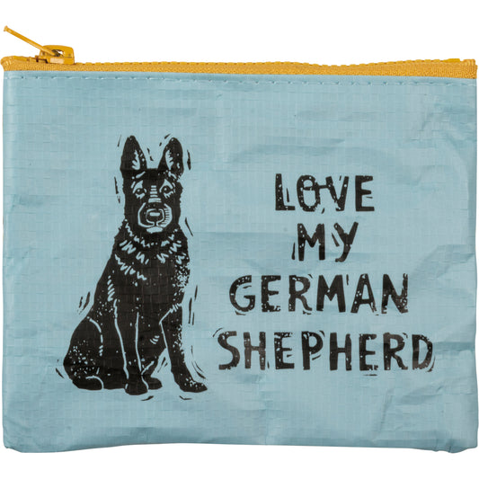 Zipper Wallet - Love My German Shepherd