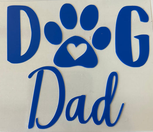 Decal - Dog Dad #6352