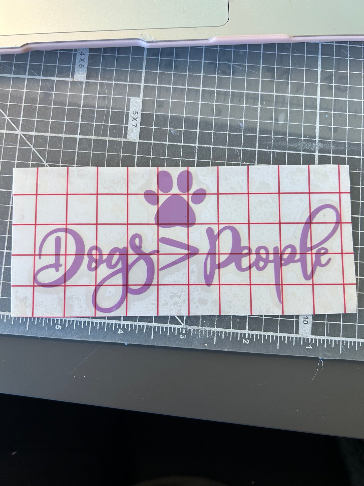 Decal - Dogs > People #6352