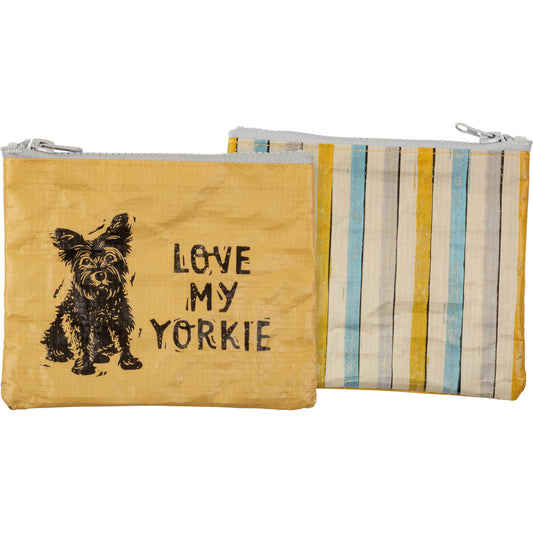 Zipper Wallet - Love My Yorkie