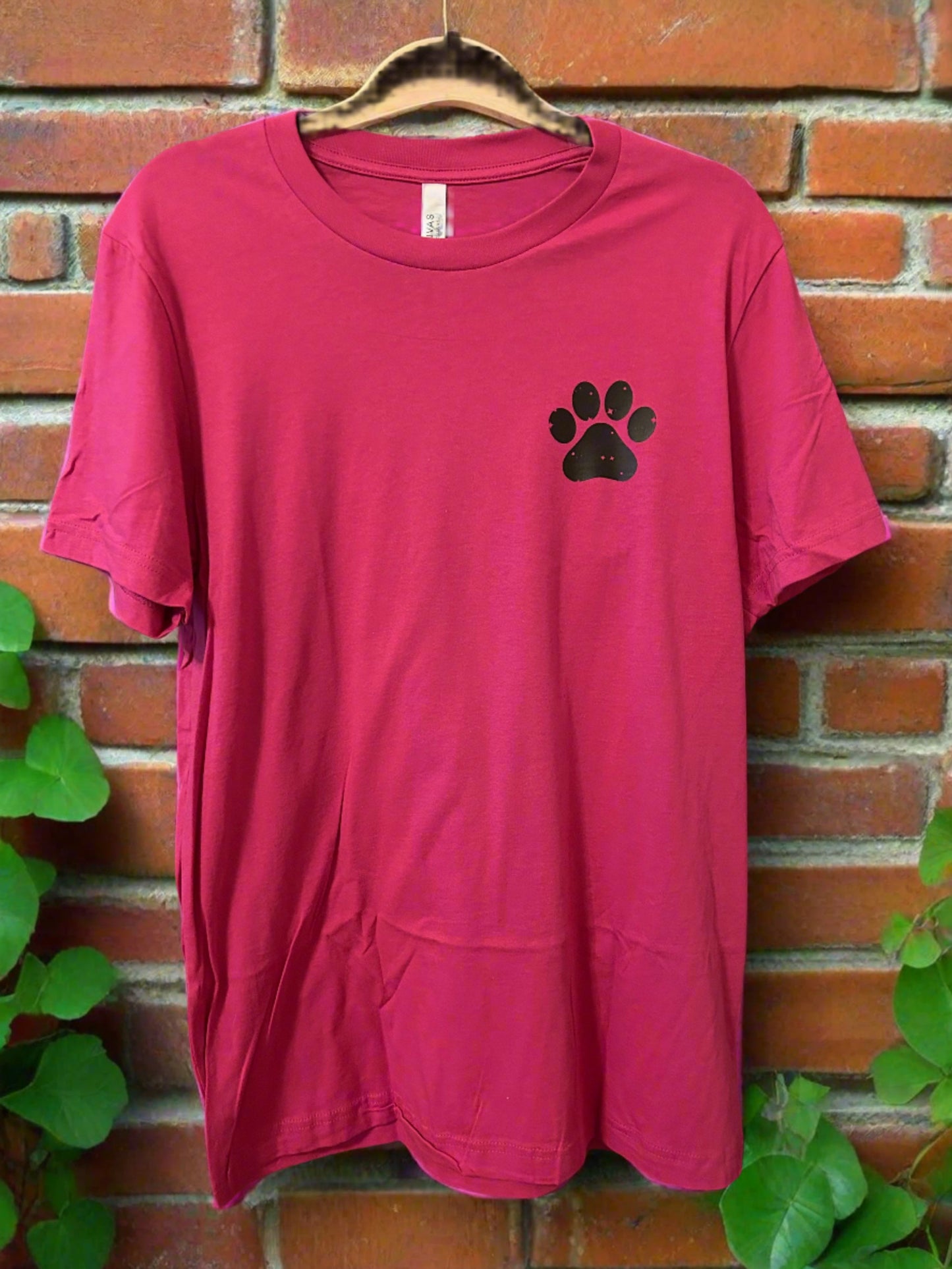 Paw Prints - T-Shirt Pink