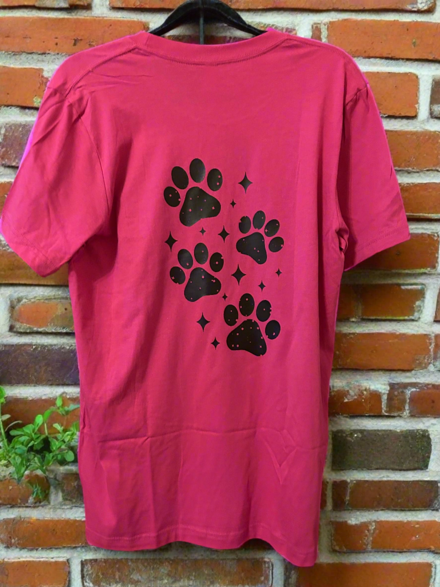 Paw Prints - T-Shirt Pink